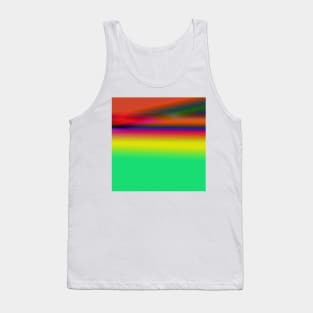 green blue red texture art Tank Top